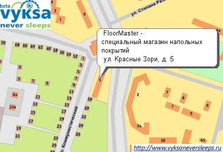 FloorMaster - ����������� ������� ��������� ��������, 607061, �.  ����� ,  ��. ������� ���� , �. 5
