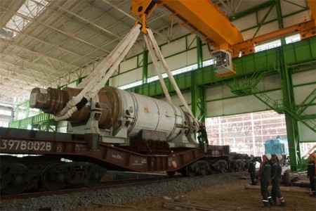 ОМК приступила к монтажу основного оборудования Стана-5000 в Выксе