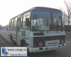 В Выксе на ул. Красных Зорь сгорел автобус ПАЗ