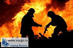 В Выксе произошел пожар на Красной площади